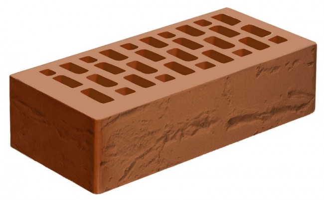 Кирпич одинарный терракот рустик Гжель Кирпич одинарный терракот рустик Гжель