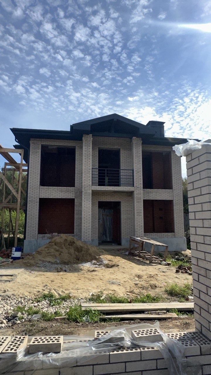 Дом облицованный керамическим кирпичом Орк (Керма).