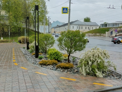 Раскладка тротуарной плитки Steingot "Старый Город" в цвете "Штайн Ферро"