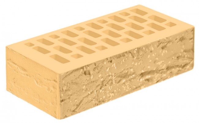 Голицынский кирпич одинарный лицевой янтарь винтаж