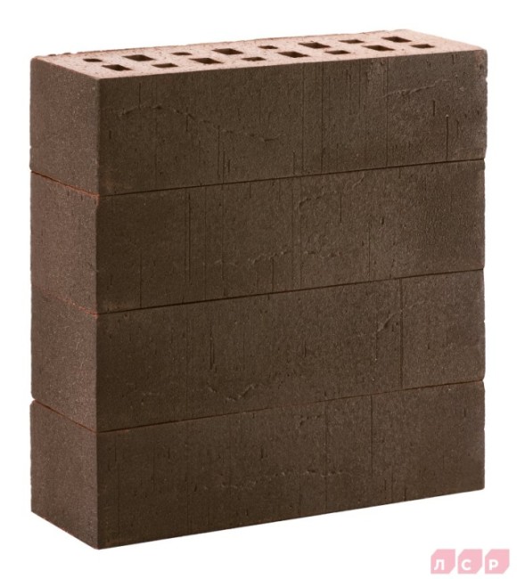 ЛСР Клинкер фасадный тёмно-красный с чёрным песком "Лиссабон", поверхность винтаж ЛСР Клинкер фасадный тёмно-красный с чёрным песком "Лиссабон", поверхность винтаж