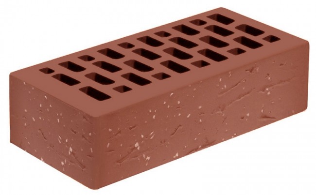 Голицынский кирпич одинарный лицевой темно - терракотовый винтаж Голицынский кирпич одинарный лицевой темно - терракотовый винтаж