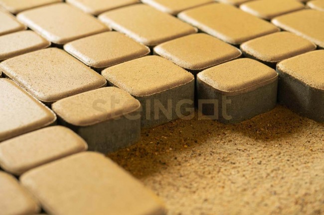 Steingot Тротуарная плитка Классика Желтая