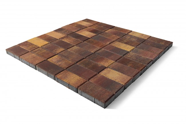 BRAER Тротуарная плитка Прямоугольник color mix Мальва 200х100х40 BRAER Тротуарная плитка Прямоугольник color mix Мальва 200х100х40