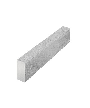 Выбор Тротуарный бордюр 1000*200*80мм, Стандарт Белый с неполным прокрасом