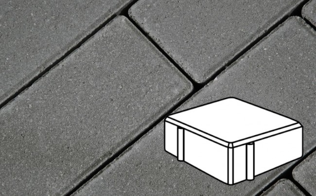 Готика Плита тротуарная Profi квадрат, серый, 100*100*60 мм Готика Плита тротуарная Profi квадрат, серый, 100*100*60 мм