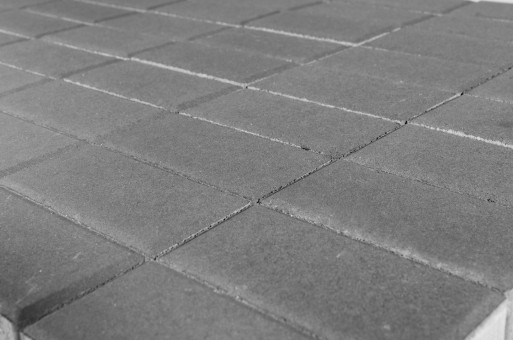 Тротуарная плитка Прямоугольник серый 240х120х70