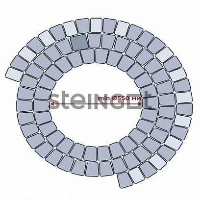 Steingot Классика Арко "Bianco Nero" 60мм