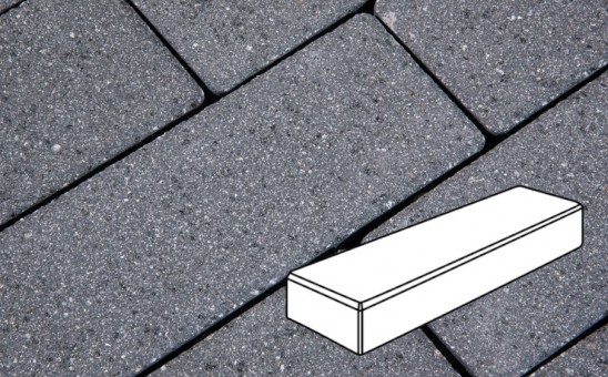 Плитка тротуарная Granite FERRO, паркет, Исетский 300*100*60 мм