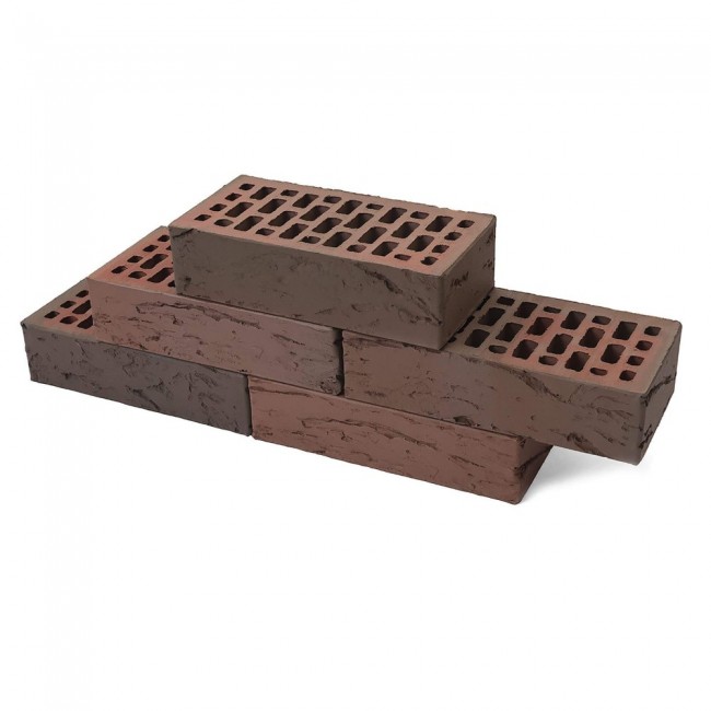 BRAER Облицовочный кирпич БРАЕР КЛАДКА БОРДО кора дуба 1 NF BRAER Облицовочный кирпич БРАЕР КЛАДКА БОРДО кора дуба 1 NF