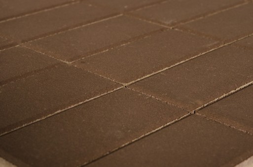 Тротуарная плитка Прямоугольник коричневый 200х100х40