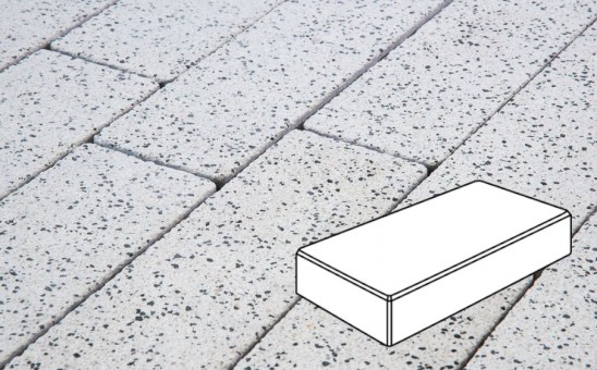 Плитка тротуарная Granite FINERRO, картано, Покостовский 300*150*100 мм