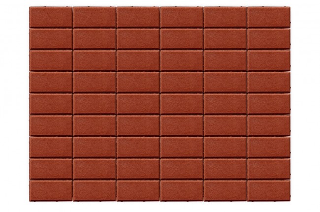 BRAER Тротуарная плитка Прямоугольник красный 200х100х40