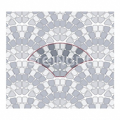 Steingot Классика круговая "Rosa Sardo" 60мм