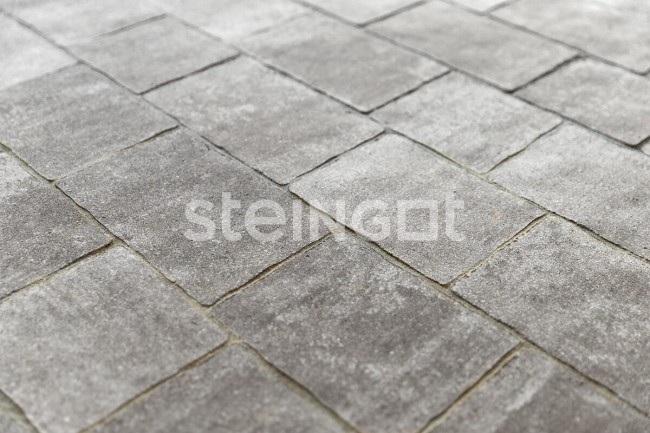 Steingot Тротуарная плитка Старый город "Штайн Сильвер" 60 мм