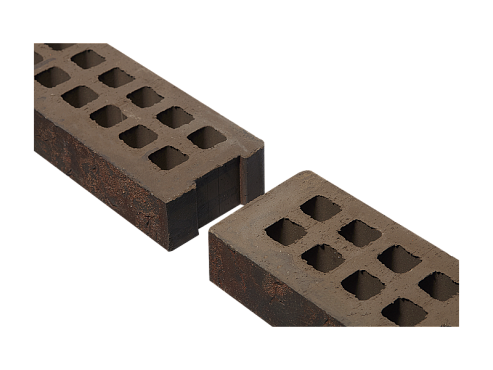 Кирпич RECKE облицовочный серия Halb 5-41-00-3-43