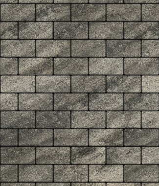 Выбор Тротуарная плитка ПРЯМОУГОЛЬНИК - Листопад гранит Антрацит 200х100х60