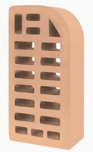 Голицынский кирпич фасонный одинарный фл-12 солома Голицынский кирпич фасонный одинарный фл-12 солома