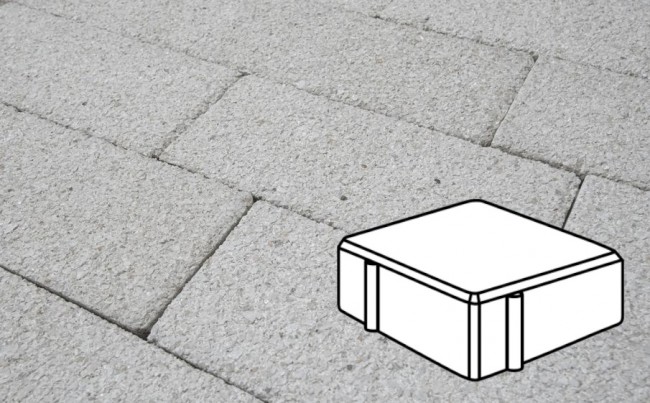 Готика Плитка тротуарная Premium Gold, Квадрат, Кристалл, 100*100*60 мм