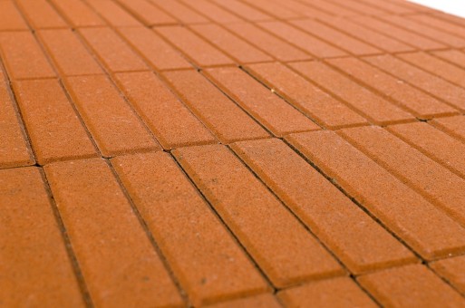 Тротуарная плитка Прямоугольник оранжевый 200х50х60