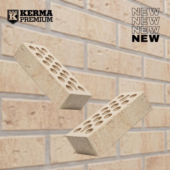 Kerma Premium Кирпич облицовочный Капелла 1НФ М200 Kerma Premium Кирпич облицовочный Капелла 1НФ М200