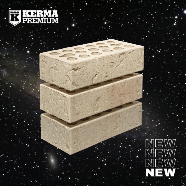Kerma Premium Кирпич облицовочный Капелла 1НФ М200 Kerma Premium Кирпич облицовочный Капелла 1НФ М200