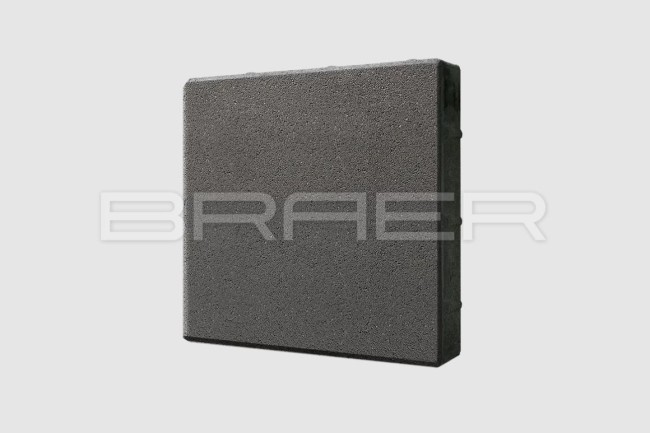 BRAER Тротуарная плитка Сити 300 x 300, Серый, 80 мм