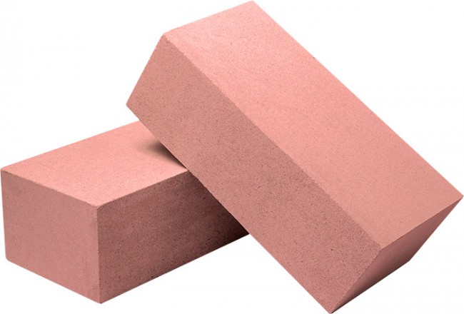 Ковровский завод силикатного кирпича Кирпич утолщенный розовый Ковровский завод силикатного кирпича Кирпич утолщенный розовый