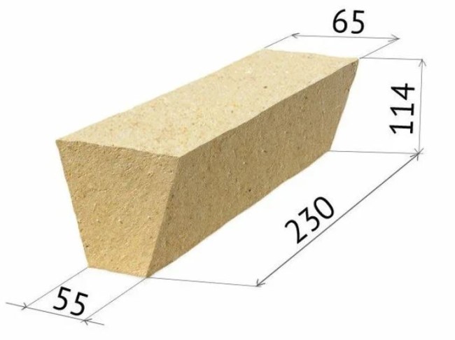 ШБ-44 шамотный кирпич (Боровичи) ШБ-44 шамотный кирпич (Боровичи)