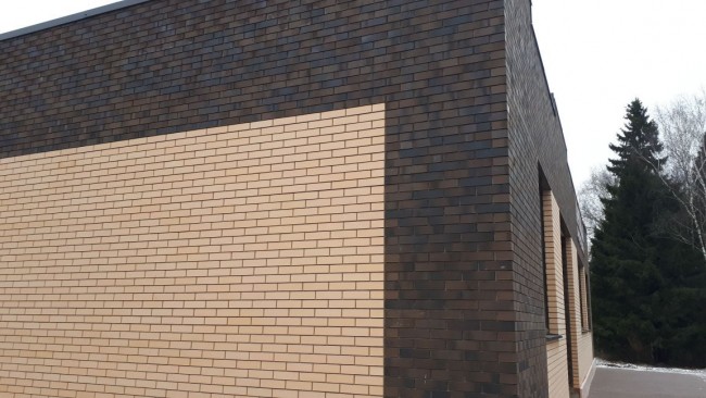 Голицынский кирпич для баварской кладки венге