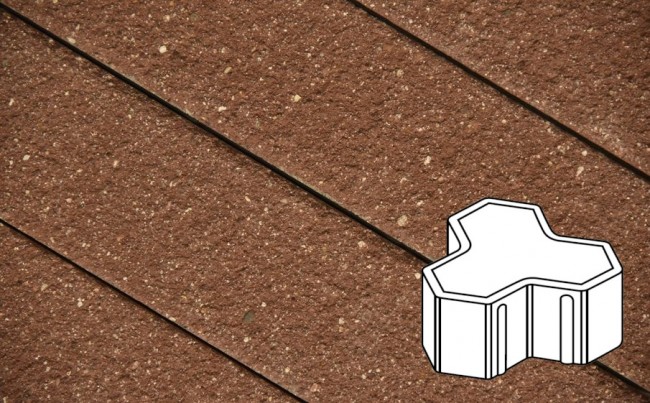 Готика Плитка тротуарная Premium Bronze, Шемрок, №9, 200*200*100 мм Готика Плитка тротуарная Premium Bronze, Шемрок, №9, 200*200*100 мм