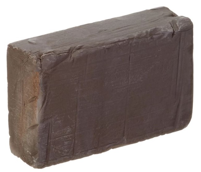 Боровичский завод Пластилин огнеупорный БоРосс МВТ 1300 серый 2,5 кг