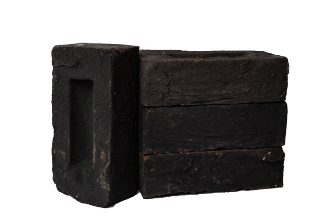 BAKSTEEN Кирпич ручной формовки Baksteen Гамма чёрная 210х100х65 BAKSTEEN Кирпич ручной формовки Baksteen Гамма чёрная 210х100х65