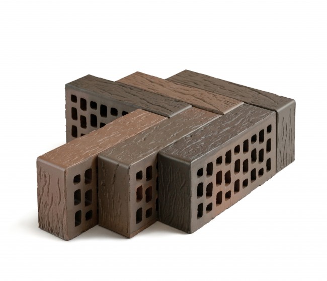 VOLGABRICK Лицевой кирпич "Нева" рустикатор горизонтальный 250x120x65 мм VOLGABRICK Лицевой кирпич "Нева" рустикатор горизонтальный 250x120x65 мм