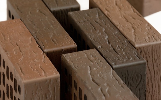 VOLGABRICK Лицевой кирпич "Нева" рустикатор горизонтальный 250x120x65 мм VOLGABRICK Лицевой кирпич "Нева" рустикатор горизонтальный 250x120x65 мм