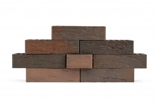 VOLGABRICK Лицевой кирпич "Нева" рустикатор горизонтальный 250x120x65 мм VOLGABRICK Лицевой кирпич "Нева" рустикатор горизонтальный 250x120x65 мм