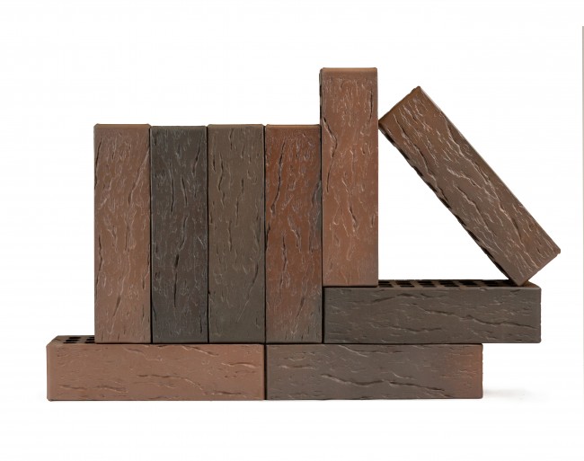 VOLGABRICK Лицевой кирпич "Нева" рустикатор горизонтальный 250x120x65 мм VOLGABRICK Лицевой кирпич "Нева" рустикатор горизонтальный 250x120x65 мм