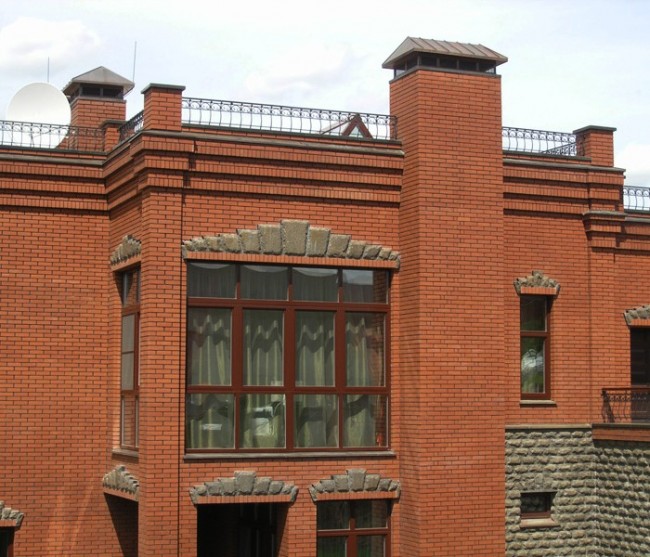 Голицынский кирпич одинарный лицевой корица