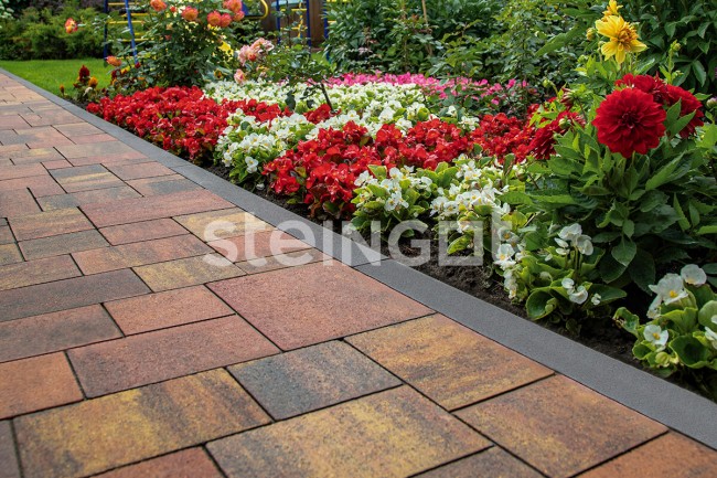 Steingot Бордюр Садовый 1000*200*80 "Темно-коричневый" Steingot Бордюр Садовый 1000*200*80 "Темно-коричневый"