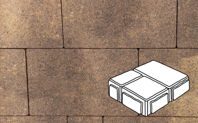 Готика Плитка тротуарная Готика Natur, Старый Город, Тиманфайя, комплект 3 шт, толщина 60 мм