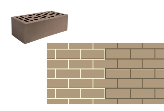 Норский кирпич лицевой коричневый полуторный Норский кирпич лицевой коричневый полуторный