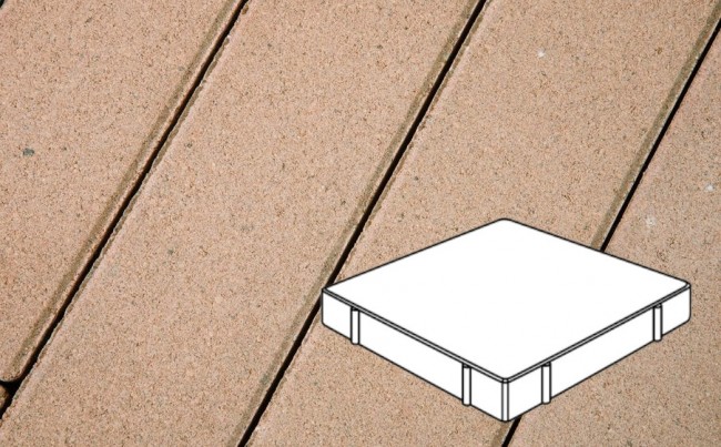 Готика Плитка тротуарная Готика Profi, Квадрат, палевый, частичный прокрас, б/ц, 500*500*80 мм Готика Плитка тротуарная Готика Profi, Квадрат, палевый, частичный прокрас, б/ц, 500*500*80 мм