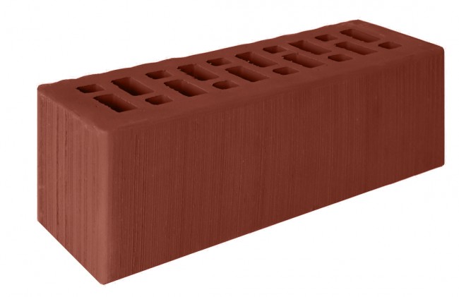 Рязанский кирпичный завод Кирпич рязанский утолщенный лицевой ЕВРО Терракотовый Береста