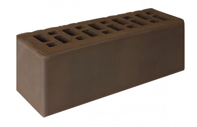 Рязанский кирпичный завод Кирпич рязанский утолщенный лицевой ЕВРО Коричневый Гладкий Рязанский кирпичный завод Кирпич рязанский утолщенный лицевой ЕВРО Коричневый Гладкий