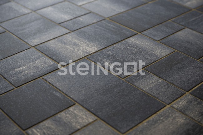 Steingot Тротуарная плитка Мюнхен "Штайн Блэк"