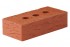 Кирпич рязанский одинарный лицевой полнотелый Красный РУСТ
