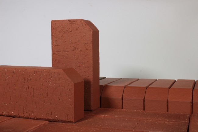 ЛСР Брусчатка красная «Лондон» бордюр