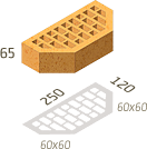 Керамейя Кирпич клинкерный КлинКерам Классика рубин Ф-4 Керамейя Кирпич клинкерный КлинКерам Классика рубин Ф-4