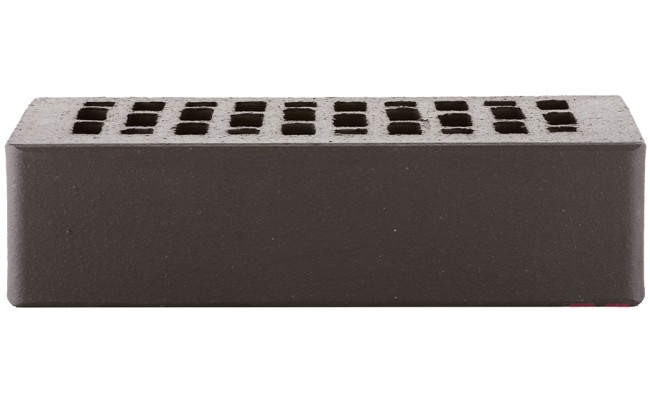 ЛСР Кирпич лицевой пустотелый графитовый, поверхность гладкий ЛСР Кирпич лицевой пустотелый графитовый, поверхность гладкий