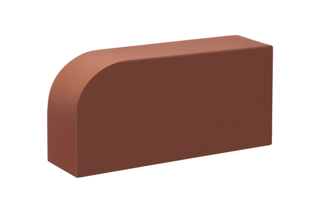 Кирпич полнотелый кирово чепецк лицевой 1НФ/300/75 R60 Терракот (радиусный) Кирпич полнотелый кирово чепецк лицевой 1НФ/300/75 R60 Терракот (радиусный)